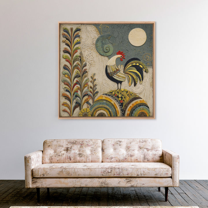 Pumpkins Stacked on a Wooden Crate Canvas Print, Farmhouse Art, Landscape Painting, Farmhouse Decor, Watercolor Art, Harvest, FAR-1x1-13