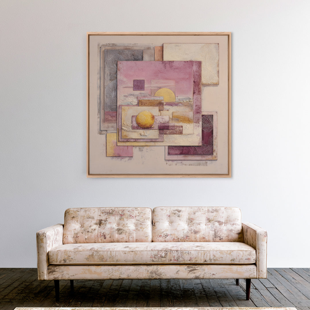 Fresh Bread Honey and Butter Still Life Framed Canvas Print, Farmhouse Art, Farmhouse Wall Art, Farmhouse Decor, Abstract Art, FAR-1x1-72