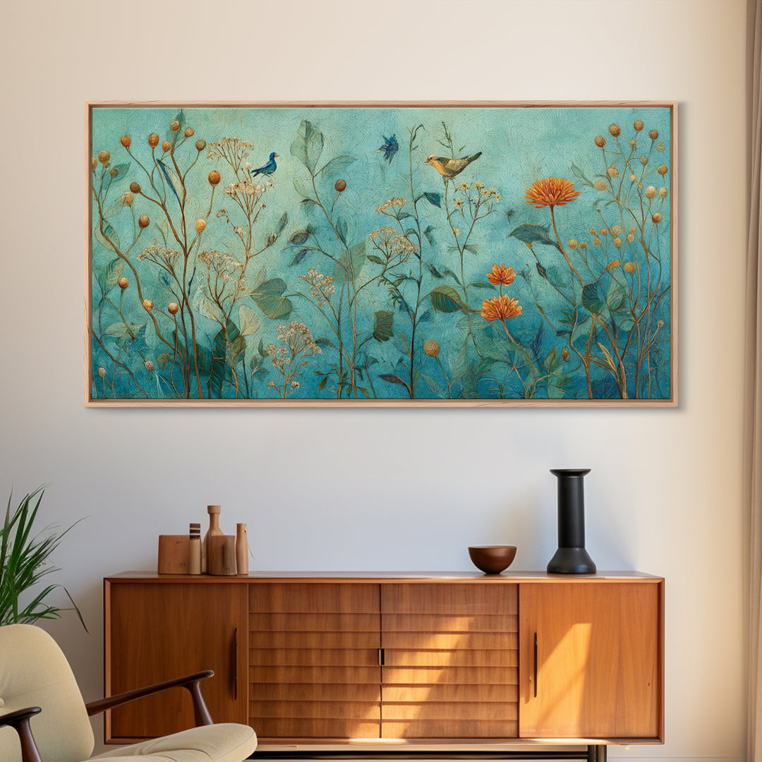 Sunflowers in a Galvanized Metal Bucket Canvas Print, Farmhouse Art, Printable Art, Farmhouse Decor, Watercolor Art, Harvest, FAR-2x1-47