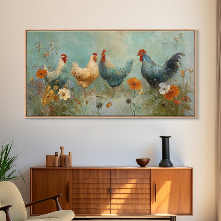 Farm Dog Lying Beside Weathered Boots Canvas Print, Farmhouse Art, Printable Wall Art, Farmhouse Decor, Oil Painting, Harvest, FAR-2x1-77