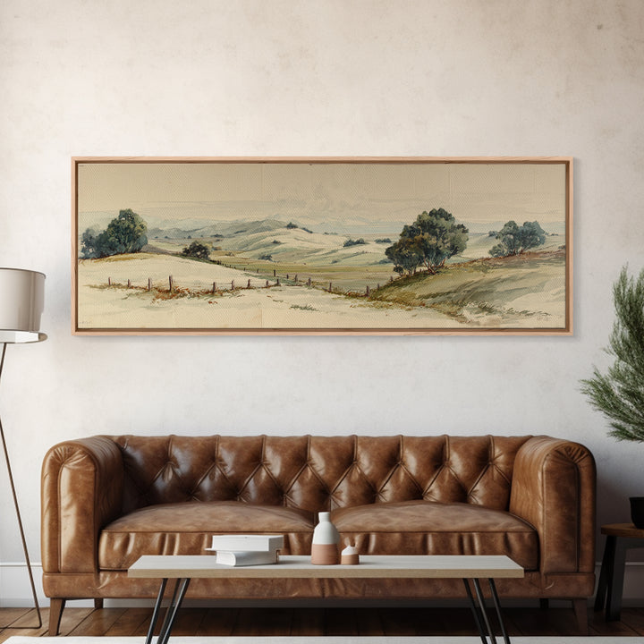 Rustic Barn in Golden Field Light Canvas Print, Farmhouse Art, Living Room Decor, Farmhouse Decor, Fine Art, Harvest, FAR-3x1-66