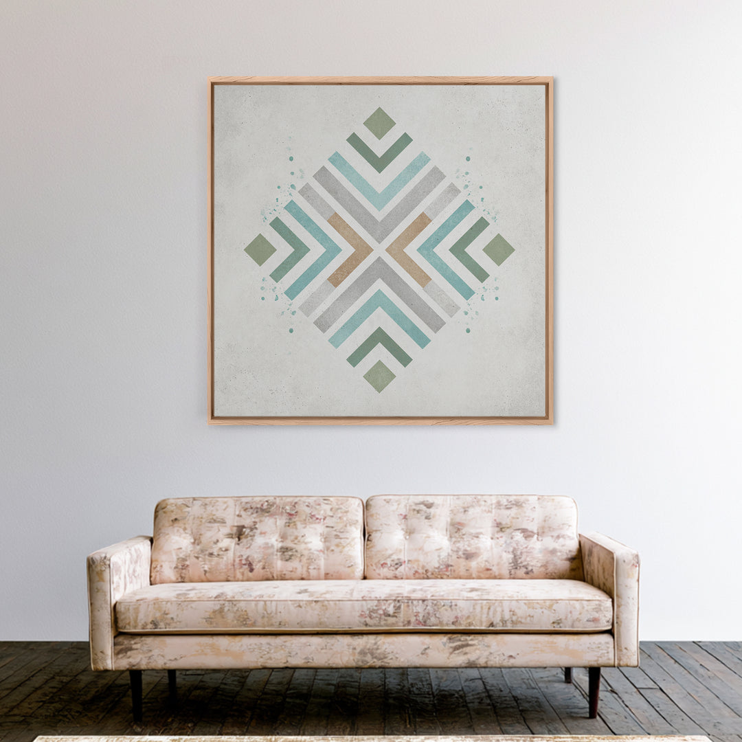 Minimal Motivational Symbol Using Arrows and Shapes Canvas Print, Fitness Studio Art, Minimalist Art Print, Gym Decor, Motion, FSA-1x1-61