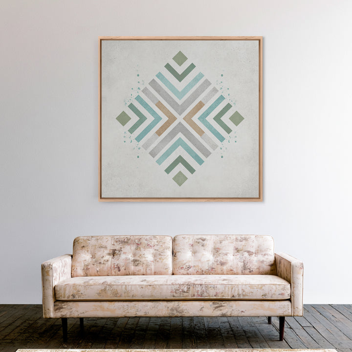 Minimal Motivational Symbol Using Arrows and Shapes Canvas Print, Fitness Studio Art, Minimalist Art Print, Gym Decor, Motion, FSA-1x1-61
