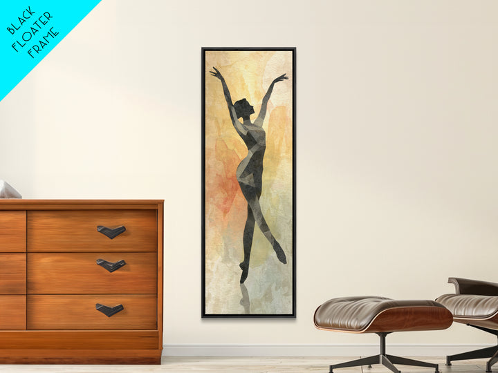 Female Athlete Stretching Canvas Print, Fitness Studio Art, Gallery Decor, Gym Decor, Fine Art, Motion, Minimalist Decor, FSA-1x3-39