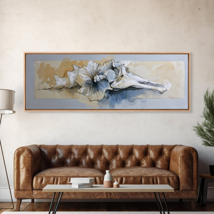 Anatomical Muscle Study Canvas Print, Fitness Studio Art, Modern Wall Art, Gym Decor, Abstract Art, Motion, Fitness Art, FSA-3x1-25