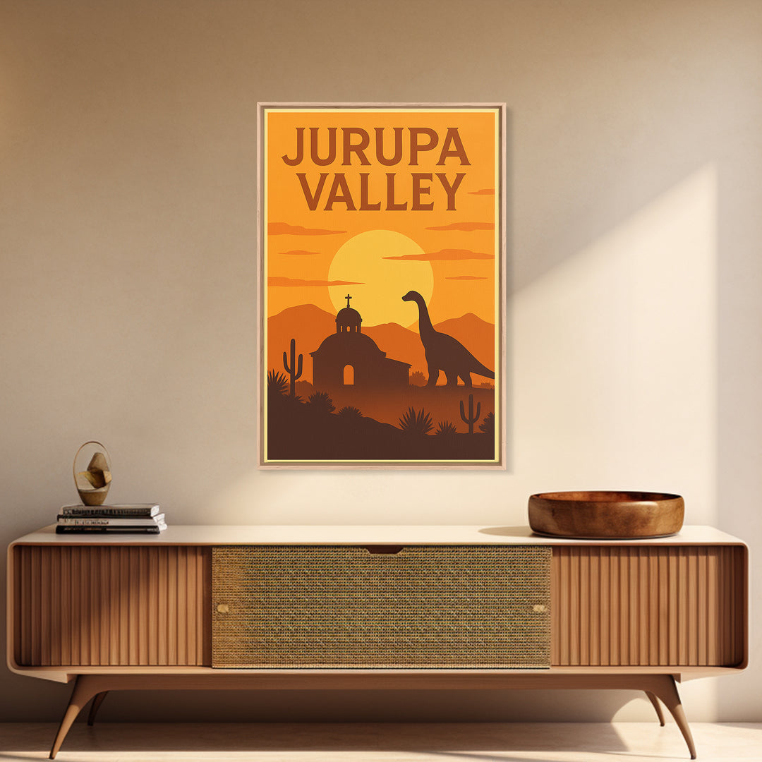 Jurupa Valley California Travel Poster, Canvas Print, Gold Art Deco Poster Art, Jurupa Valley Art Print, Wanderlust Decor, Travel Wall Decor