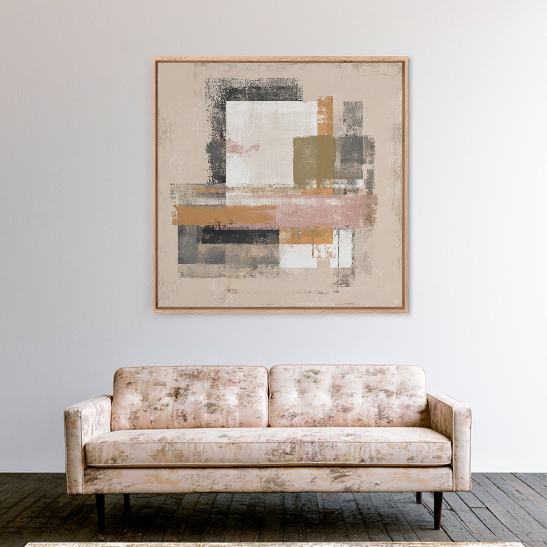 Abstract Woven Texture Canvas Print, Guest Bedroom Art, Modern Decor, Bedroom Decor, Fine Art, Guest, Home Decor, Poster, GBA-1x1-86