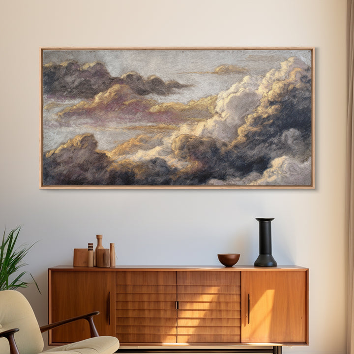 Abstract Woven Texture Canvas Print, Guest Bedroom Art, Wall Art, Bedroom Decor, Abstract Art, Guest, New Home Gift, GBA-2x1-82
