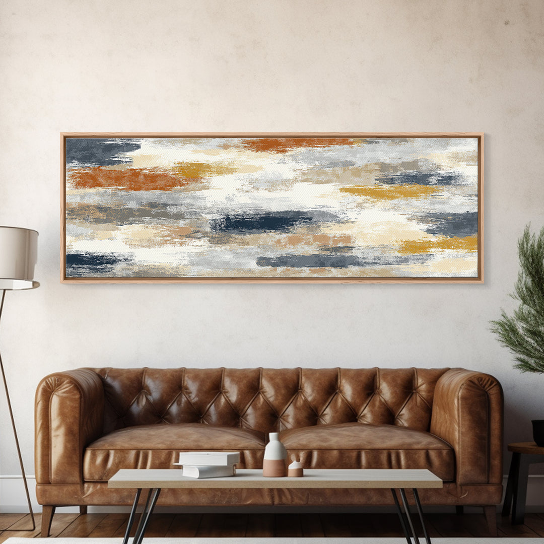 Abstract Woven Texture Canvas Print, Guest Bedroom Art, Above Bed Decor, Bedroom Decor, Abstract Art, Guest, Boho Decor, GBA-3x1-54