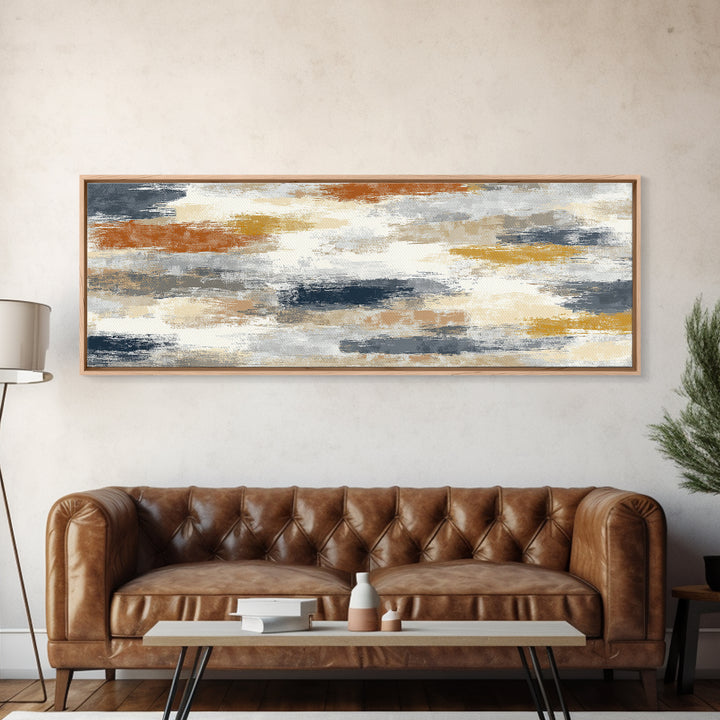 Abstract Woven Texture Canvas Print, Guest Bedroom Art, Above Bed Decor, Bedroom Decor, Abstract Art, Guest, Boho Decor, GBA-3x1-54