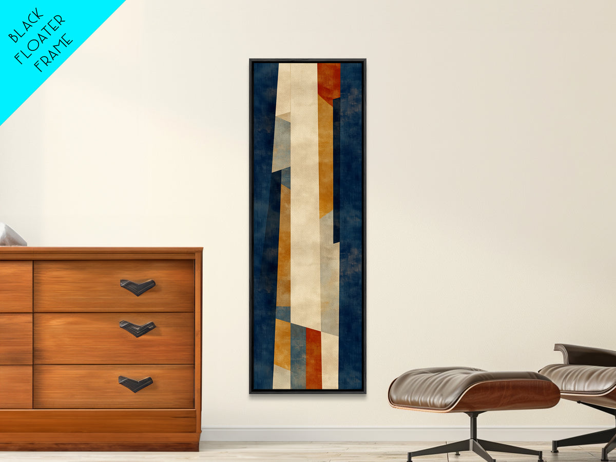 Earthy Plaster Texture Abstract Canvas Print, General Fine Art, Canvas Wall Art, Living Room Decor, Fine Art, GEN-1x3-51