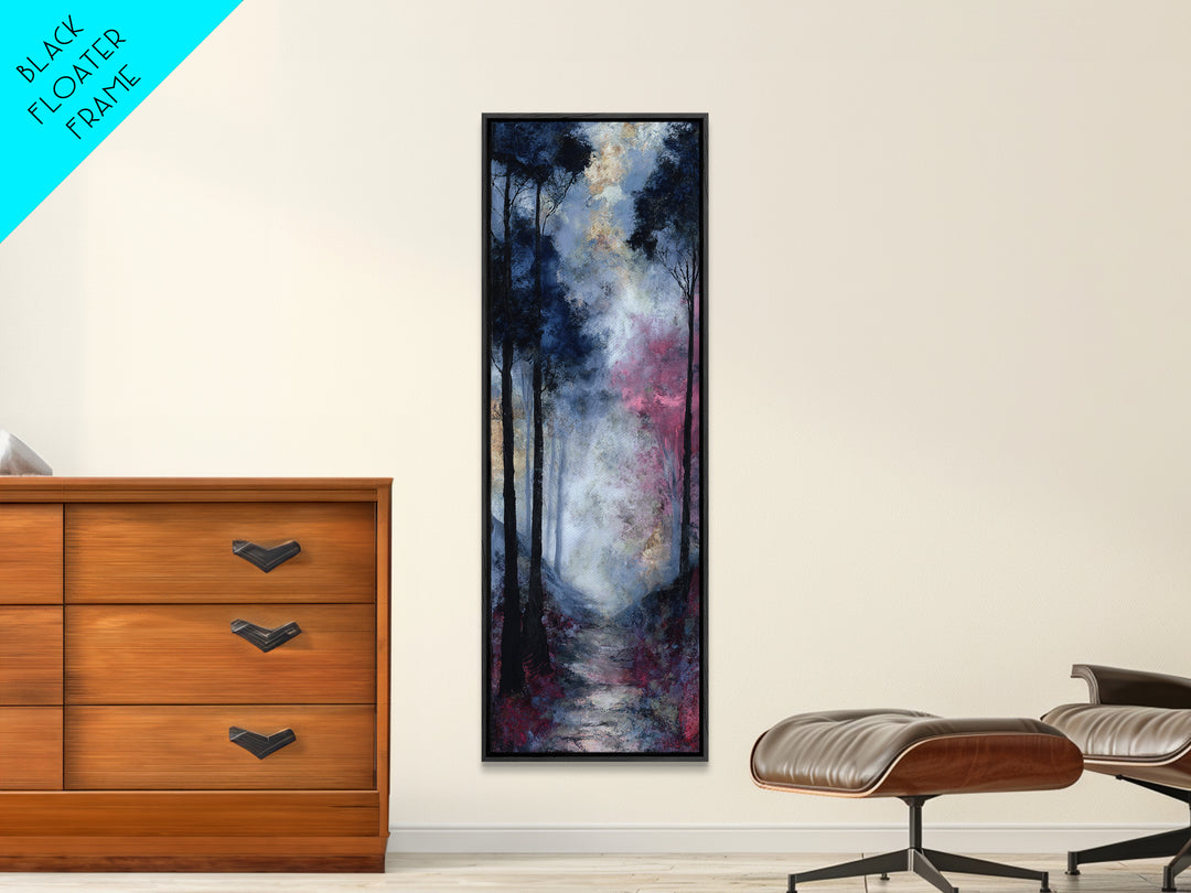 Haunted Forest Path Canvas Print, Gothic Art, Contemporary Art, Living Room Decor, Gothic, Art Nouveau, Canvas Tote Bag, GOT-1x3-7