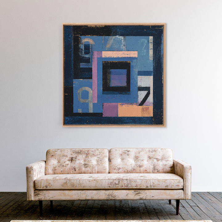 Scoreboard Numbers as Abstract Design Framed Canvas Print, Game Room Art, Wall Decor, Game Room Decor, Fine Art, Play, GRA-1x1-48