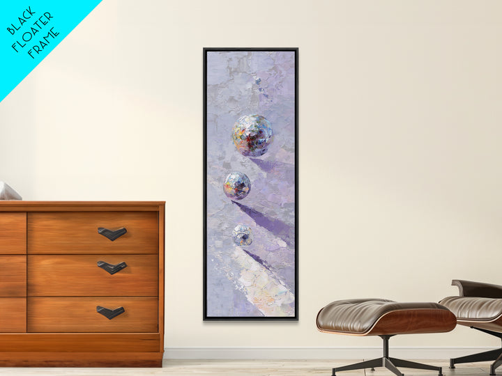 Pinball Silver Ball Canvas Print, Game Room Art, Modern Wall Art, Game Room Decor, Fine Art, Play, Unique Home Decor, GRA-1x3-33