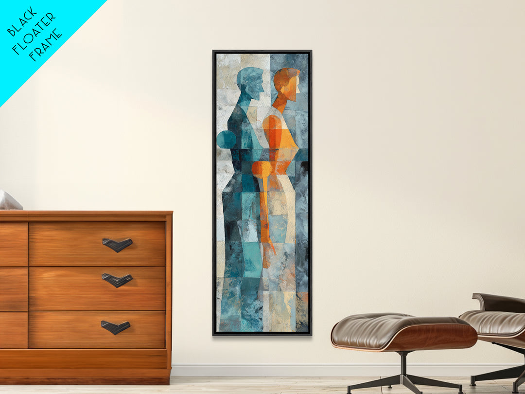 Retro Racing Car Game Poster Without Text Framed Canvas Print, Game Room Art, Trendy Wall Art, Game Room Decor, Fine Art, Play, GRA-1x3-96