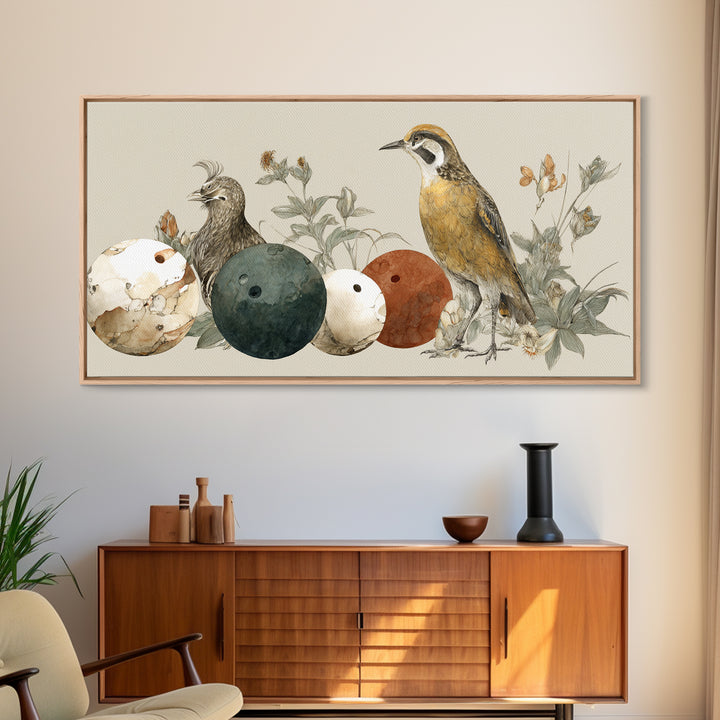Bowling Ball and Pins Framed Canvas Print, Game Room Art, Art Print, Game Room Decor, Fine Art, Play, Canvas Art, Black Art, GRA-2x1-10