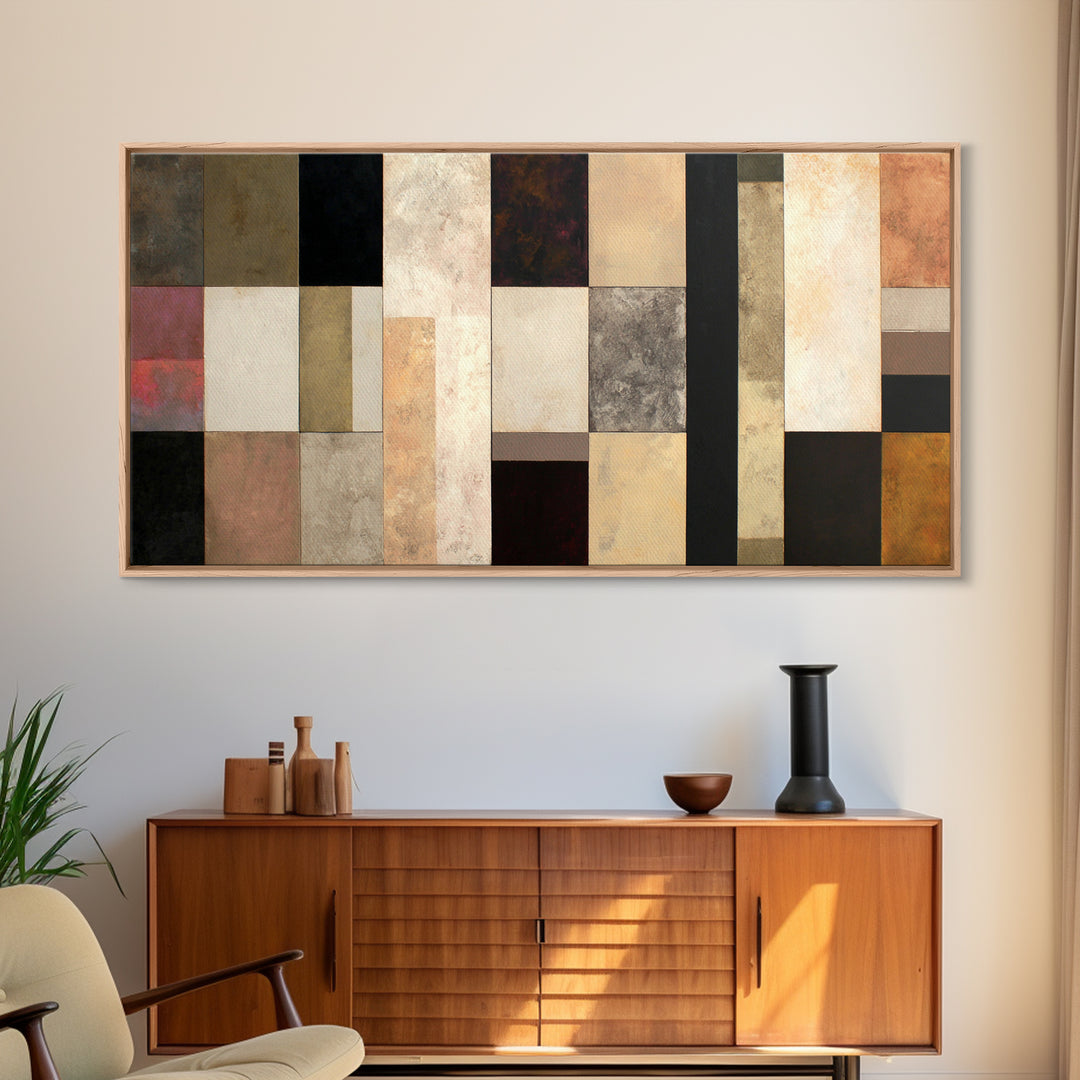 Domino Tiles Arranged Canvas Print, Game Room Art, Wall Art, Game Room Decor, Abstract Art, Play, Bedroom Wall Art, GRA-2x1-36