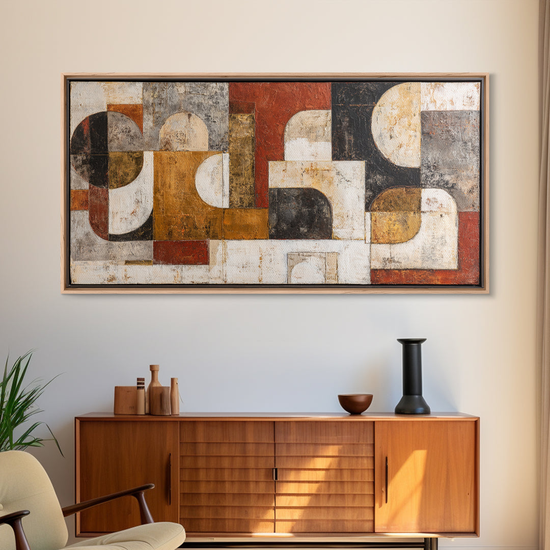 Scoreboard Numbers as Abstract Design Canvas Print, Game Room Art, Black Art, Game Room Decor, Fine Art, Play, Playroom Art, GRA-2x1-68