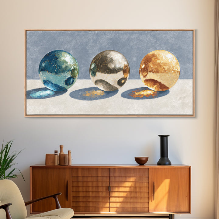 Pinball Silver Ball Canvas Print, Game Room Art, Modern Wall Art, Game Room Decor, Fine Art, Play, Unique Home Decor, GRA-2x1-89
