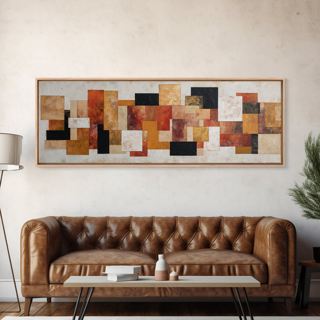 Domino Tiles Arranged Framed Canvas Print, Game Room Art, Textured Painting, Game Room Decor, Fine Art, Play, New Home Gift, GRA-3x1-56