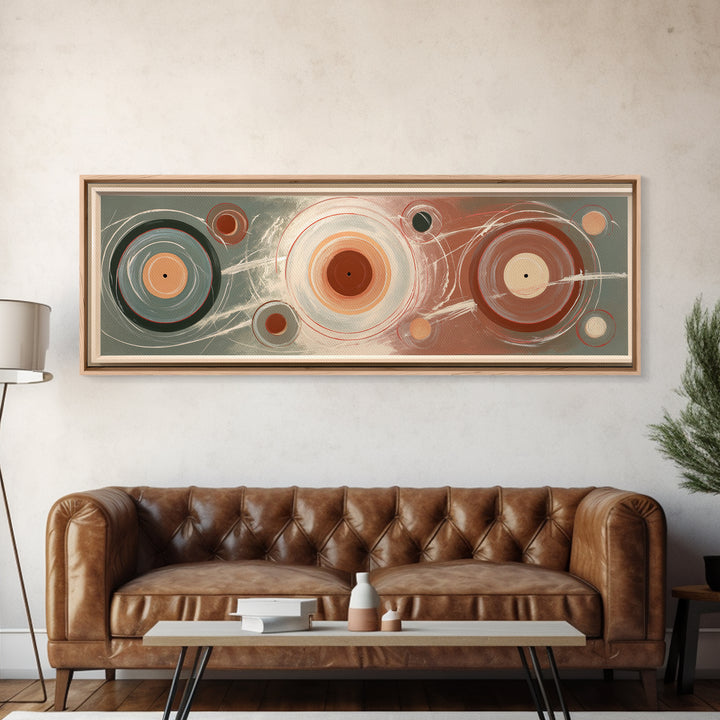 Air Hockey Puck Framed Canvas Print, Game Room Art, Bedroom Wall Art, Game Room Decor, Fine Art, Play, Girly Wall Art, GRA-3x1-82
