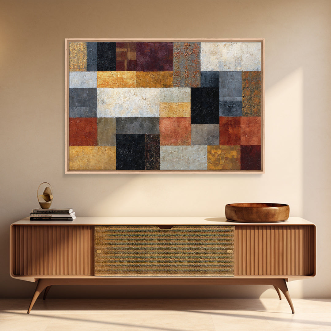 Domino Tiles Arranged Canvas Print, Game Room Art, Playroom Art, Game Room Decor, Abstract Art, Play, Modern Decor, GRA-3x2-44