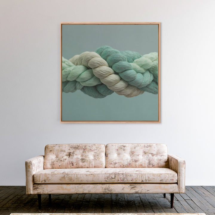Cross Training Rope Wave Abstraction Canvas Print, Gym Art, Printable Wall Art, Gym Decor, Abstract Art, Strength, Sports Decor, GYM-1x1-20