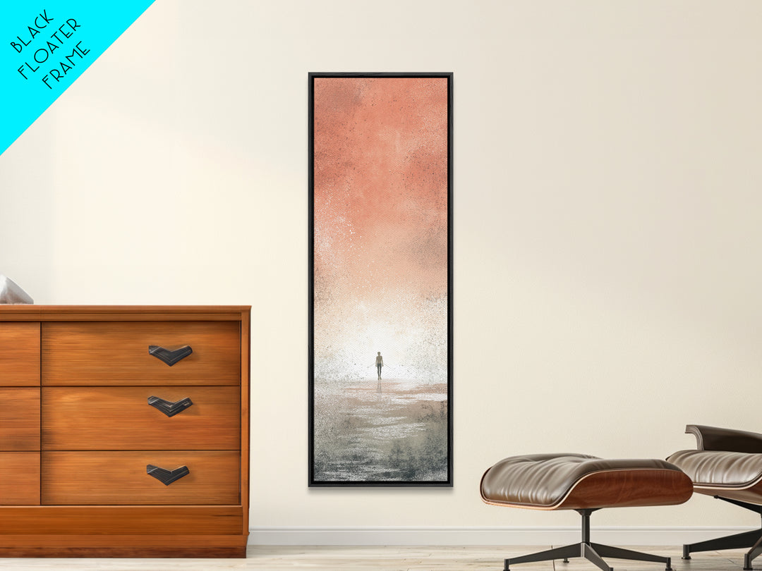 Rowing Athlete with Water Spray and Rhythm Canvas Print, Gym Art, Home Gym Sign, Gym Decor, Watercolor Art, Strength, GYM-1x3-1