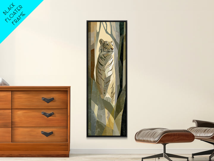Cross Training Rope Wave Abstraction Framed Canvas Print, Gym Art, Minimalist Decor, Gym Decor, Abstract Art, Strength, GYM-1x3-8