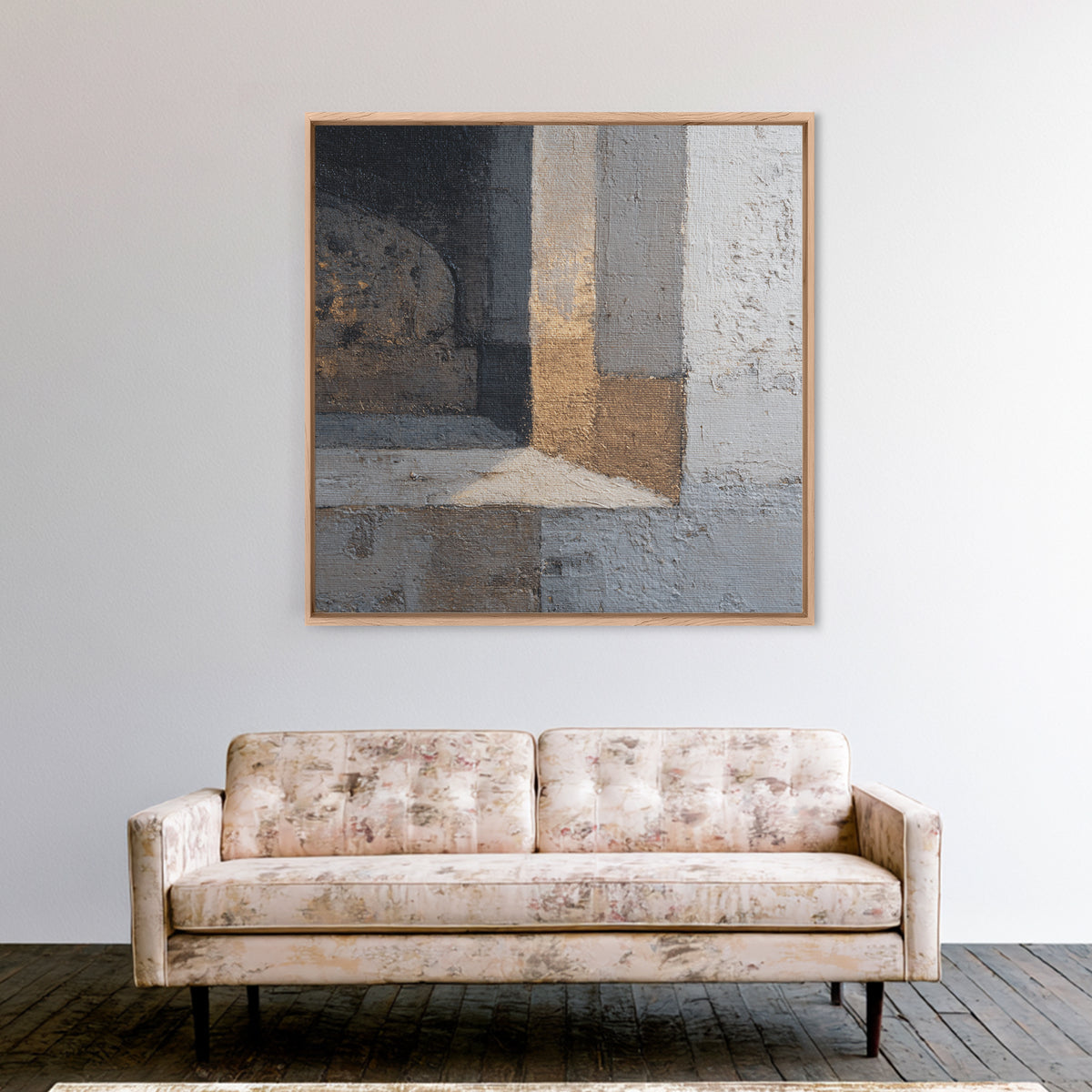 Minimal Architectural Arch Study Framed Canvas Print, Hotel Art, Hotel Decor, Oil Painting, Boutique, Modern Wall Art, HOT-1x1-28