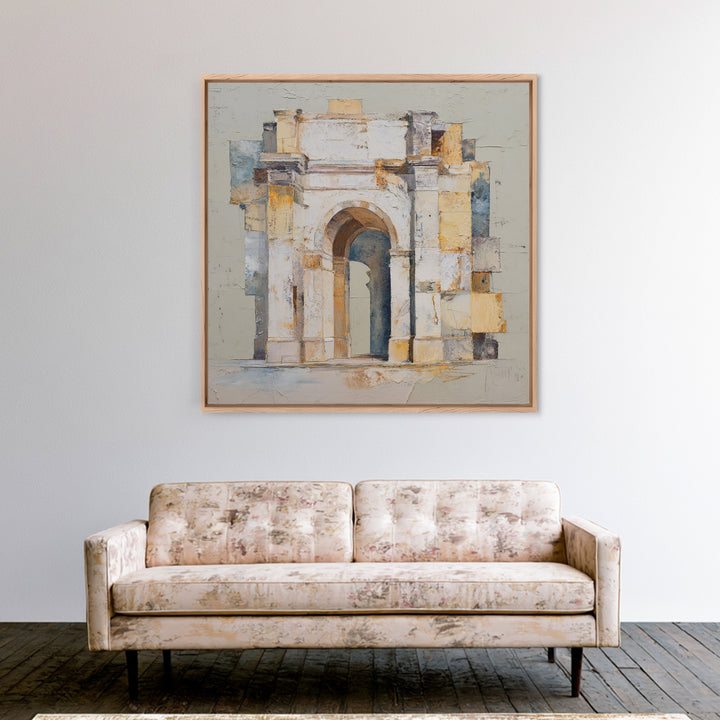 Abstract Marble Texture Framed Canvas Print, Hotel Art, Modern Decor, Hotel Decor, Abstract Art, Boutique, Poster, Wall Decor, HOT-1x1-67
