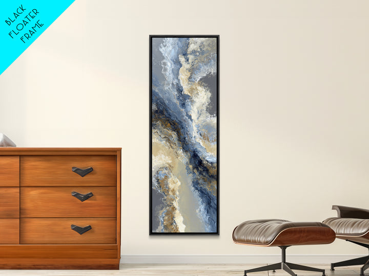Soft Abstract Wave Forms Canvas Print, Hotel Art, Gallery Wall Set, Hotel Decor, Fine Art, Boutique, Textured Painting, HOT-1x3-22
