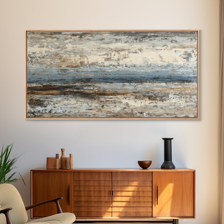 Sophisticated Neutral Abstract Canvas Print, Hotel Art, Art Prints, Hotel Decor, Fine Art, Boutique, Modern Wall Art, HOT-2x1-21