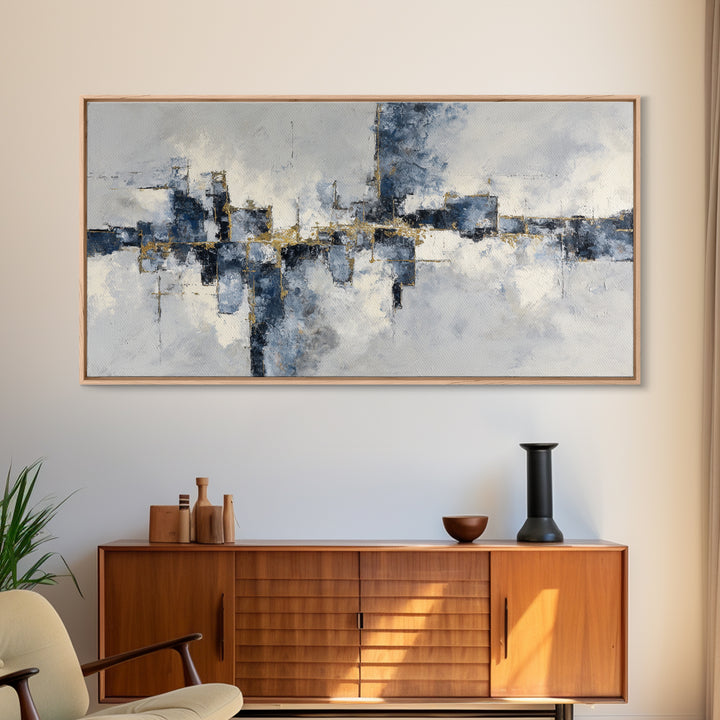 City Map Abstract Lines Without Readable Labels Canvas Print, Hotel Art, Hazbin Hotel, Hotel Decor, Abstract Art, Boutique, HOT-2x1-68