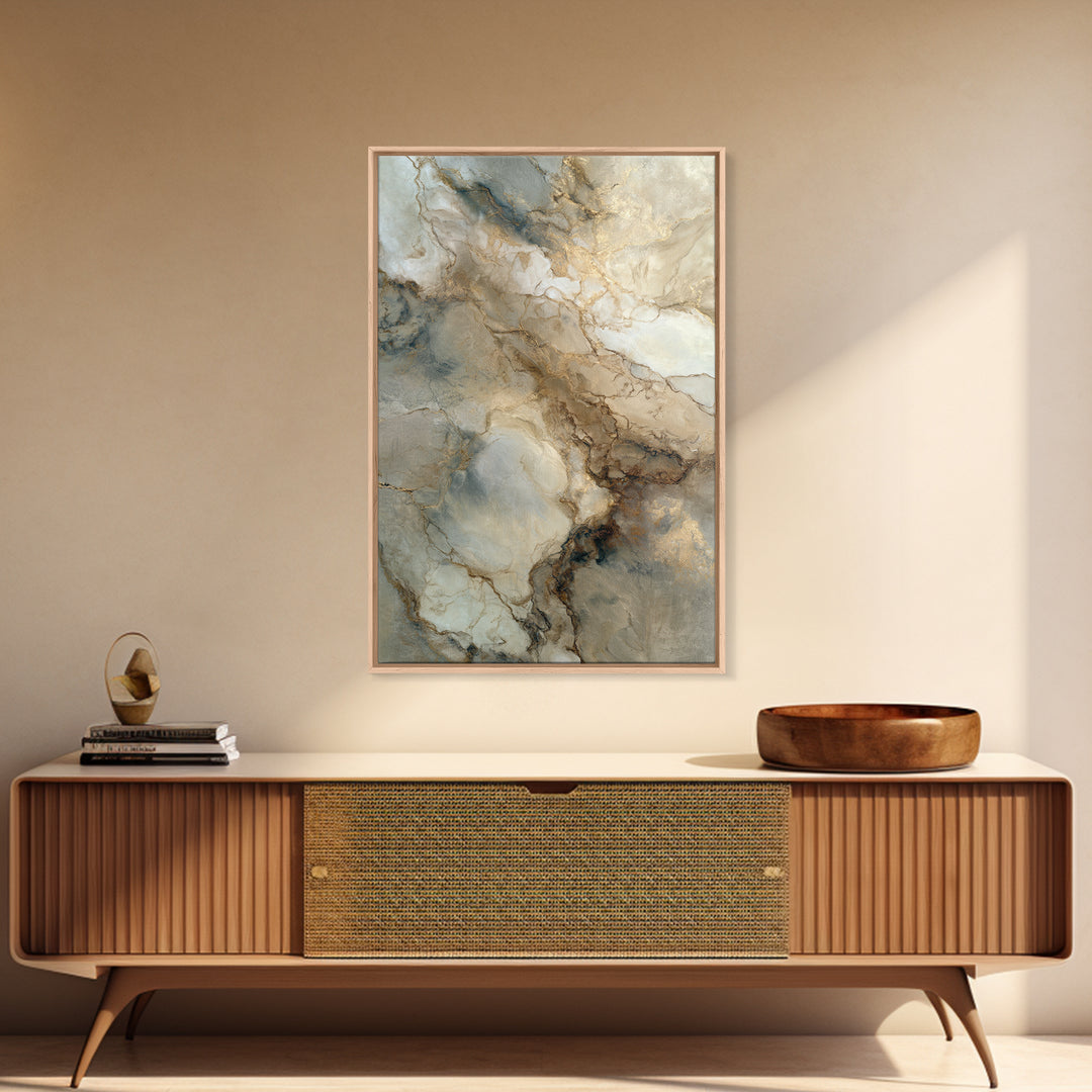 Abstract Marble Texture Framed Canvas Print, Hotel Art, Room Decor, Hotel Decor, Abstract Art, Boutique, Hazbin Hotel, HOT-2x3-3