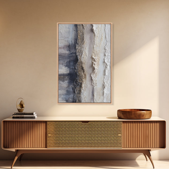 Sophisticated Neutral Abstract Canvas Print, Hotel Art, Coastal Wall Art, Hotel Decor, Fine Art, Boutique, Fine Art Print, HOT-2x3-57