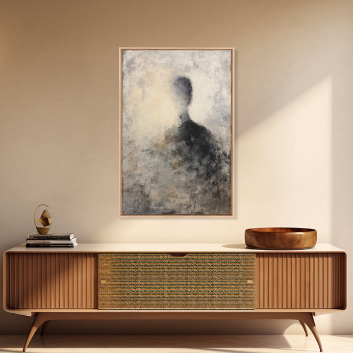Simple Black Line Figure Canvas Print, Hotel Art, Fine Art Print, Hotel Decor, Oil Painting, Boutique, Wall Decor, Art Prints, HOT-2x3-7