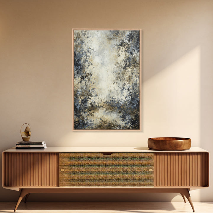 Misty Forest with Refined Calm Atmosphere Canvas Print, Hotel Art, Hotel Decor, Oil Painting, Boutique, Wall Sculpture, HOT-2x3-70