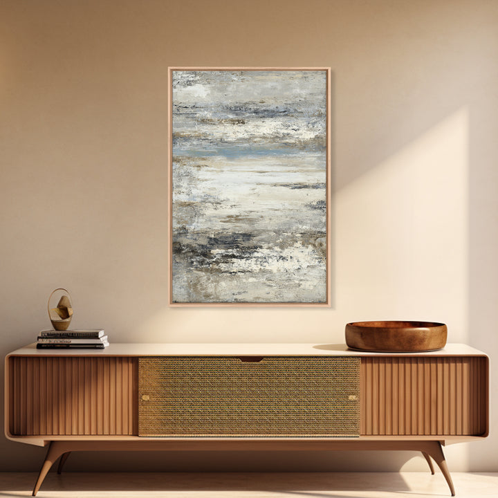 Sophisticated Neutral Abstract Canvas Print, Hotel Art, Mid Century Modern, Hotel Decor, Abstract Art, Boutique, Coastal Decor, HOT-2x3-9