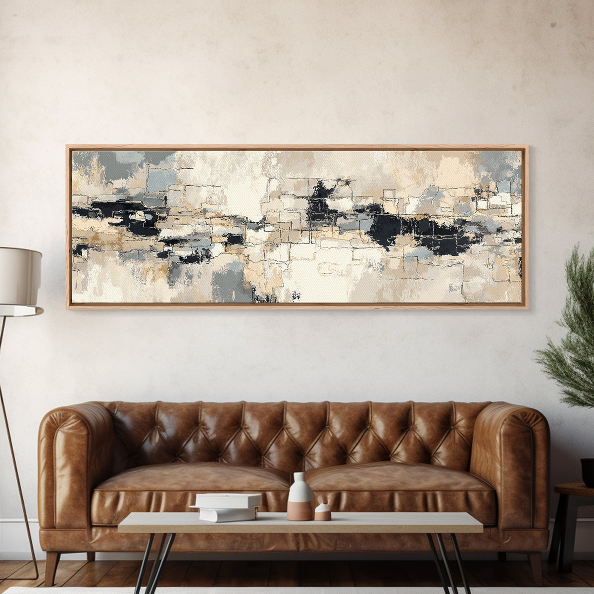 City Map Abstract Lines Without Readable Labels Canvas Print, Hotel Art, Wall Sculpture, Hotel Decor, Abstract Art, Boutique, HOT-3x1-16