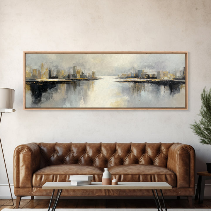 Large Calming Seascape Canvas Print, Hotel Art, Luxury Decor, Hotel Decor, Fine Art, Boutique, Art Prints, Hazbin Hotel, HOT-3x1-19