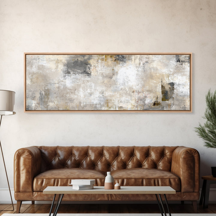 Abstract Marble Texture Canvas Print, Hotel Art, Minimalist Decor, Hotel Decor, Fine Art, Boutique, Large Wall Art, Art Deco, HOT-3x1-35