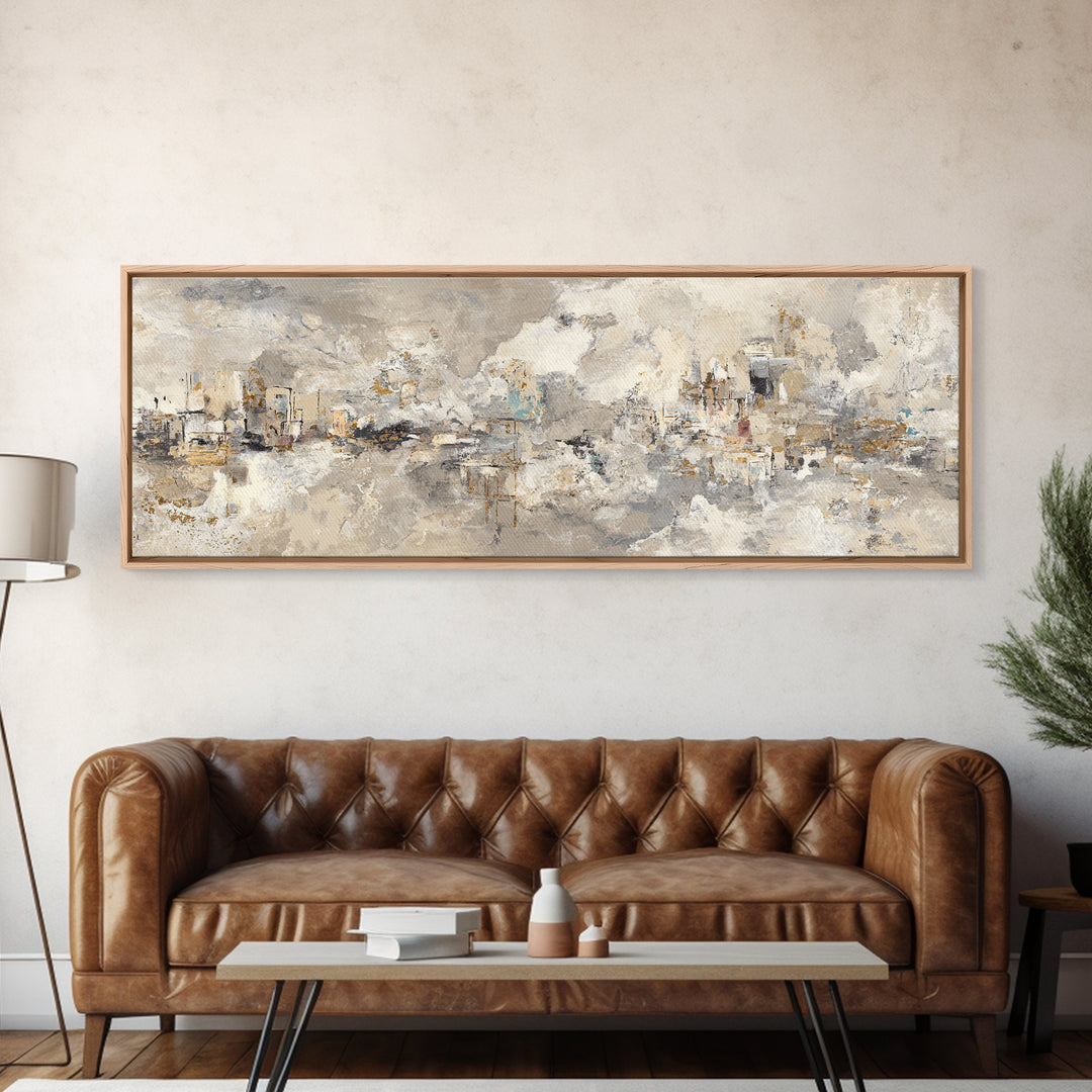 Abstract Marble Texture Canvas Print, Hotel Art, Mid Century Modern, Hotel Decor, Abstract Art, Boutique, Coastal Decor, HOT-3x1-83