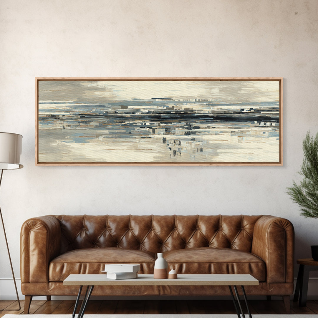 City Map Abstract Lines Without Readable Labels Canvas Print, Hotel Art, Wall Art, Hotel Decor, Abstract Art, Boutique, HOT-3x1-88