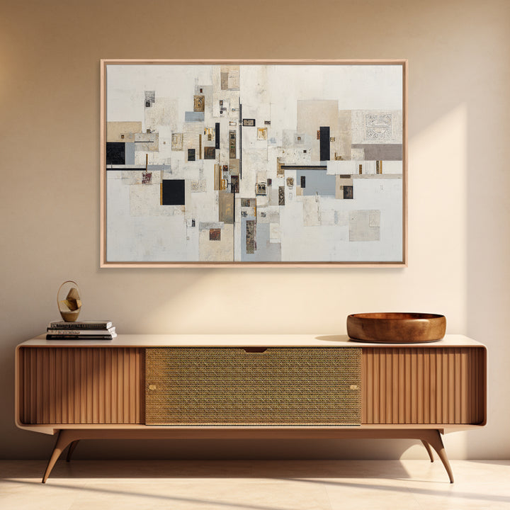 Modern Geometric Composition Canvas Print, Hotel Art, Modern Decor, Hotel Decor, Abstract Art, Boutique, Poster, Wall Decor, HOT-3x2-11