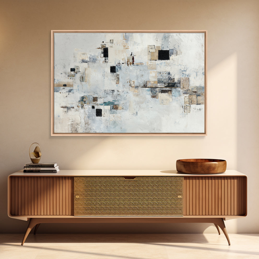 Abstract Marble Texture Framed Canvas Print, Hotel Art, Gallery Wall Set, Hotel Decor, Fine Art, Boutique, Textured Painting, HOT-3x2-23