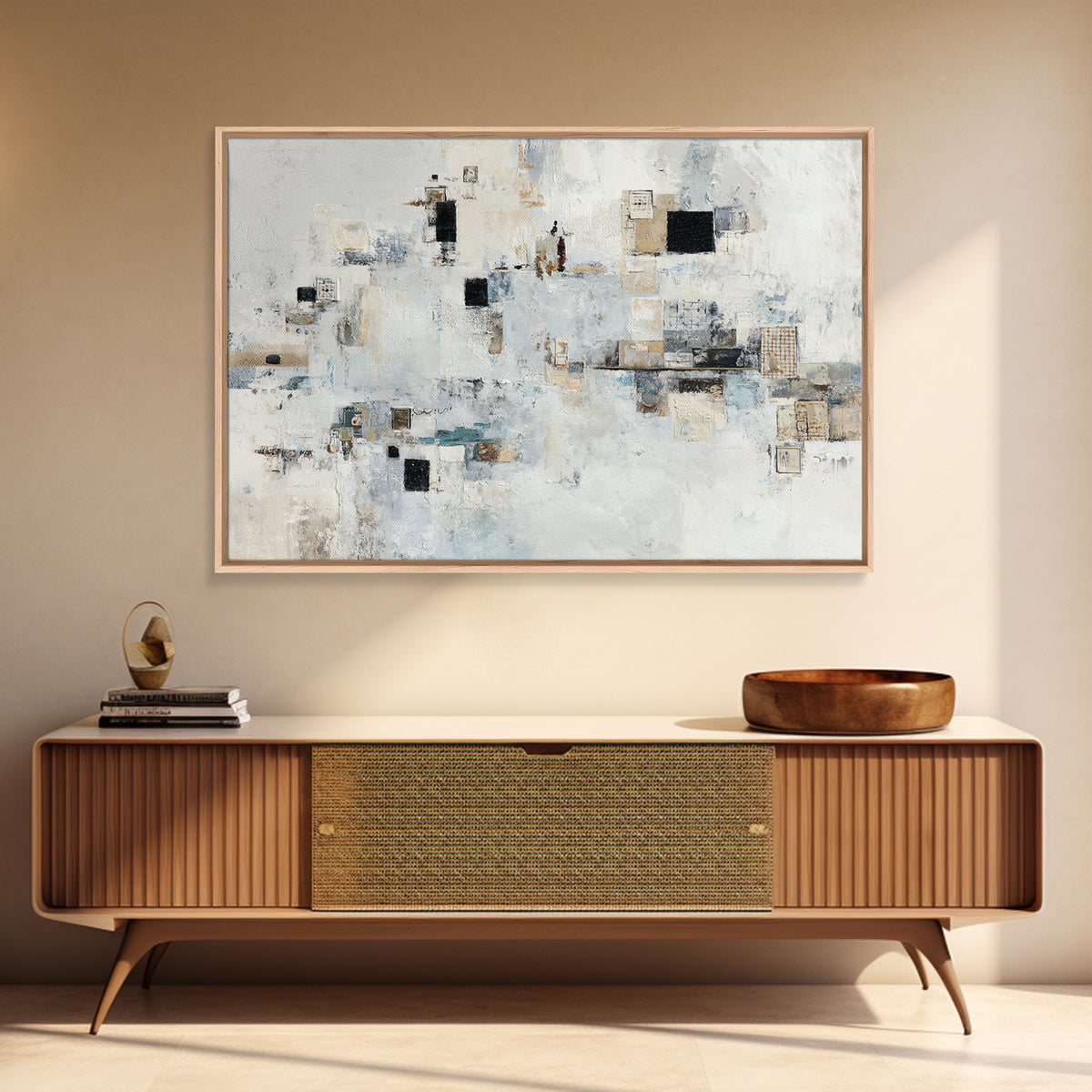 Abstract Marble Texture Framed Canvas Print, Hotel Art, Gallery Wall Set, Hotel Decor, Fine Art, Boutique, Textured Painting, HOT-3x2-23