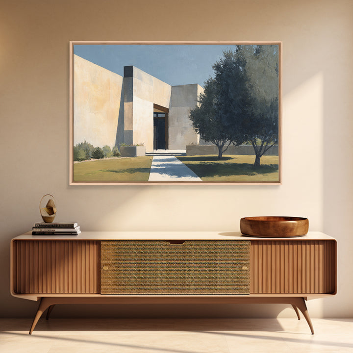 Minimal Architectural Arch Study Canvas Print, Hotel Art, Gallery Wall Set, Hotel Decor, Fine Art, Boutique, Textured Painting, HOT-3x2-32