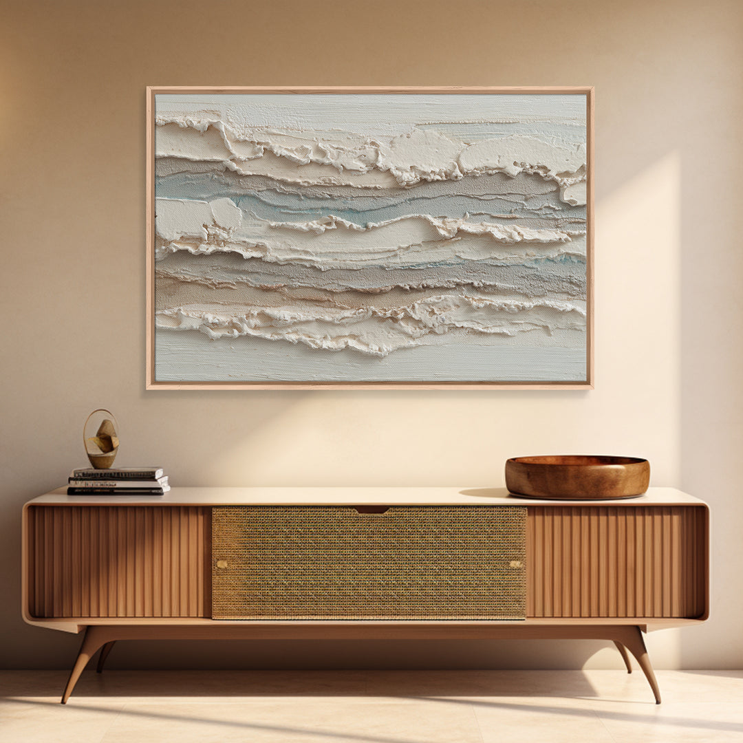 Sophisticated Neutral Abstract Canvas Print, Hotel Art, Modern Decor, Hotel Decor, Abstract Art, Boutique, Poster, Wall Decor, HOT-3x2-53