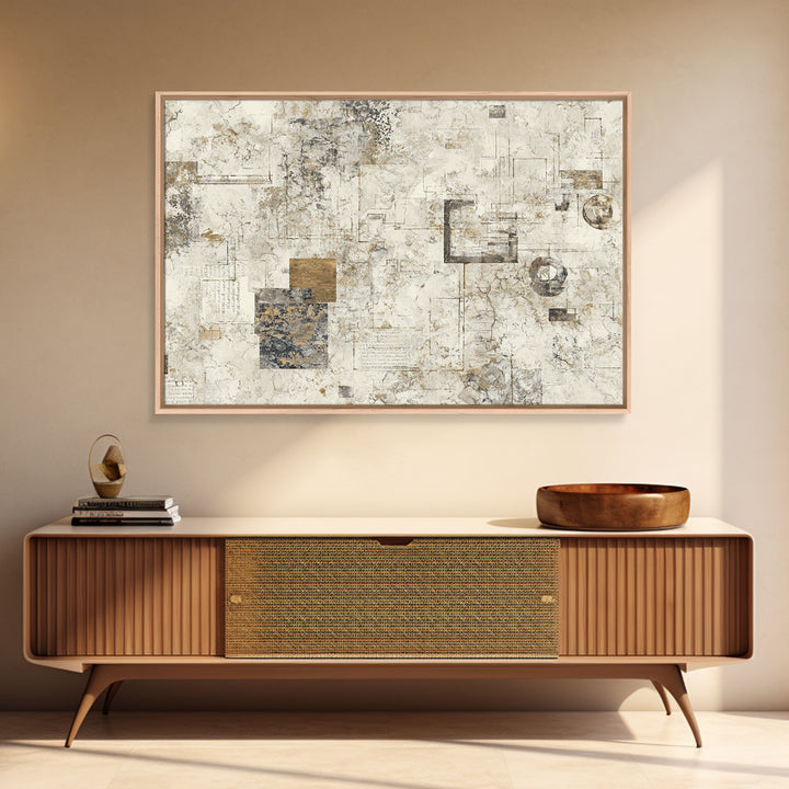 Abstract Marble Texture Framed Canvas Print, Hotel Art, Beach House Decor, Hotel Decor, Abstract Art, Boutique, HOT-3x2-71